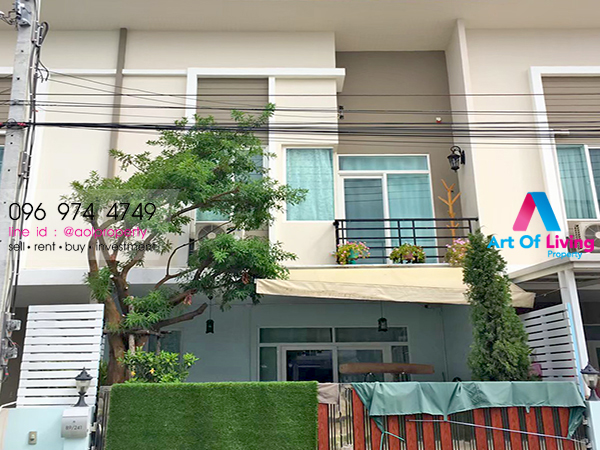 ขายทาวน์เฮาส์ คาซ่าซิตี้ บางนา (Casa City Bangna) 2 ชั้น - AOL-F71-2010002929 รูปที่ 1