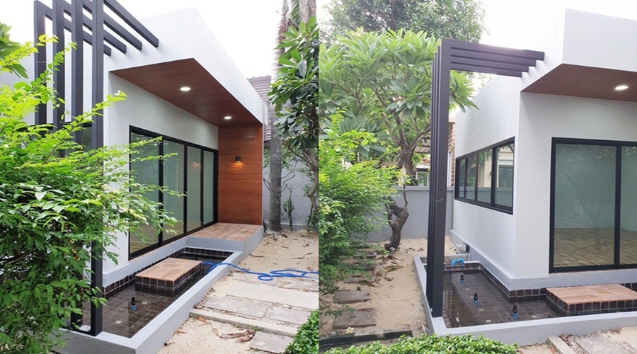 รับสร้างบ้านในแบบของคุณ สร้างบ้านใหม่ ปรับปรุงต่อเติม บ้านน็อคดาวน์ สามารถเข้าอยู่ได้ทันทีหลังสร้างเสร็จ รูปที่ 6