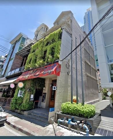  ให้เช่าอาคารพาณิชย์ 2 คูหา ซอยสุขุมวิท 11 เหมาะทำร้านอาหาร คาเฟ่ ใกล้BTSนานา รูปที่ 1