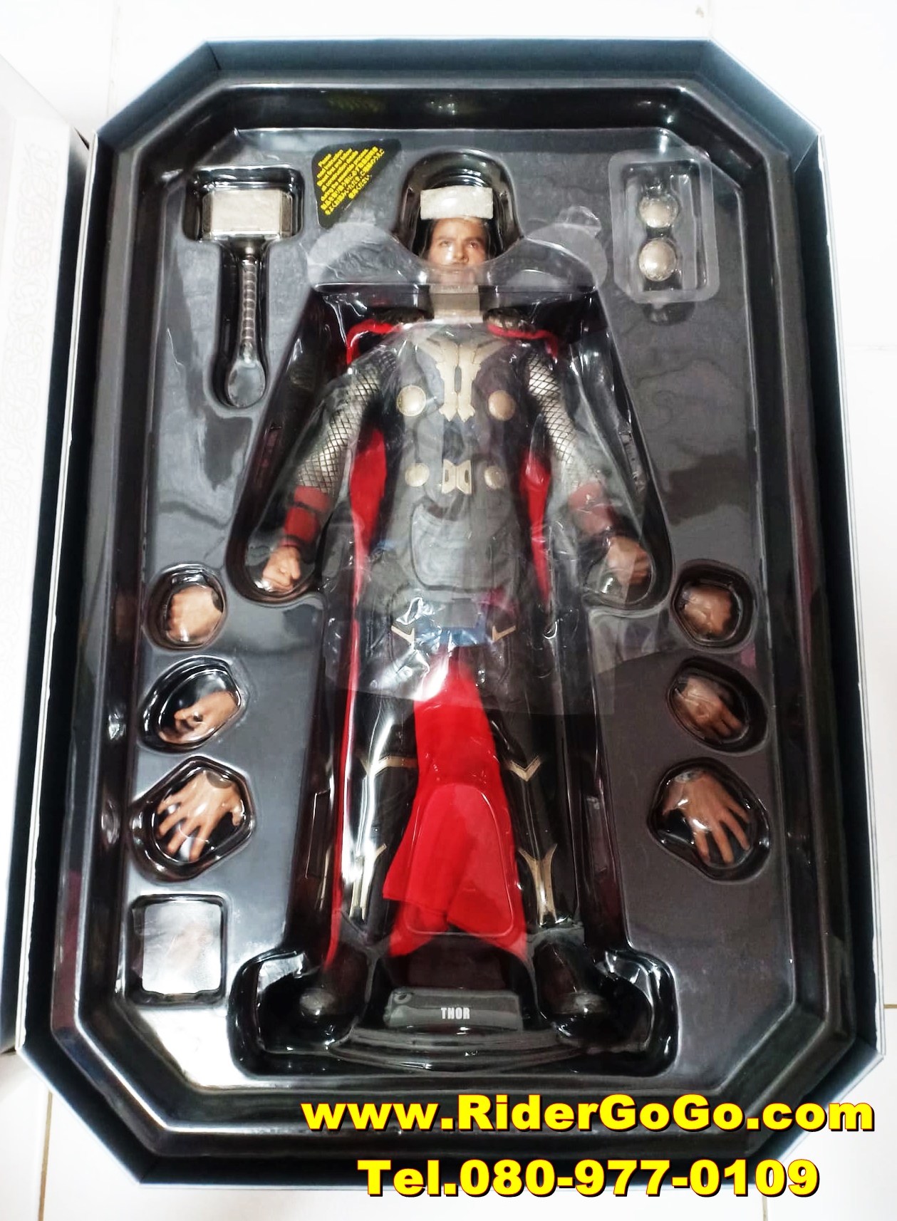 HOT TOYS Thor The Dark World MMS224 โมเดลฮอททอยธอร์ บุตรแห่งโอดิน ภาคสองของหนังเดี่ยวธอร์ ของแท้ รูปที่ 6