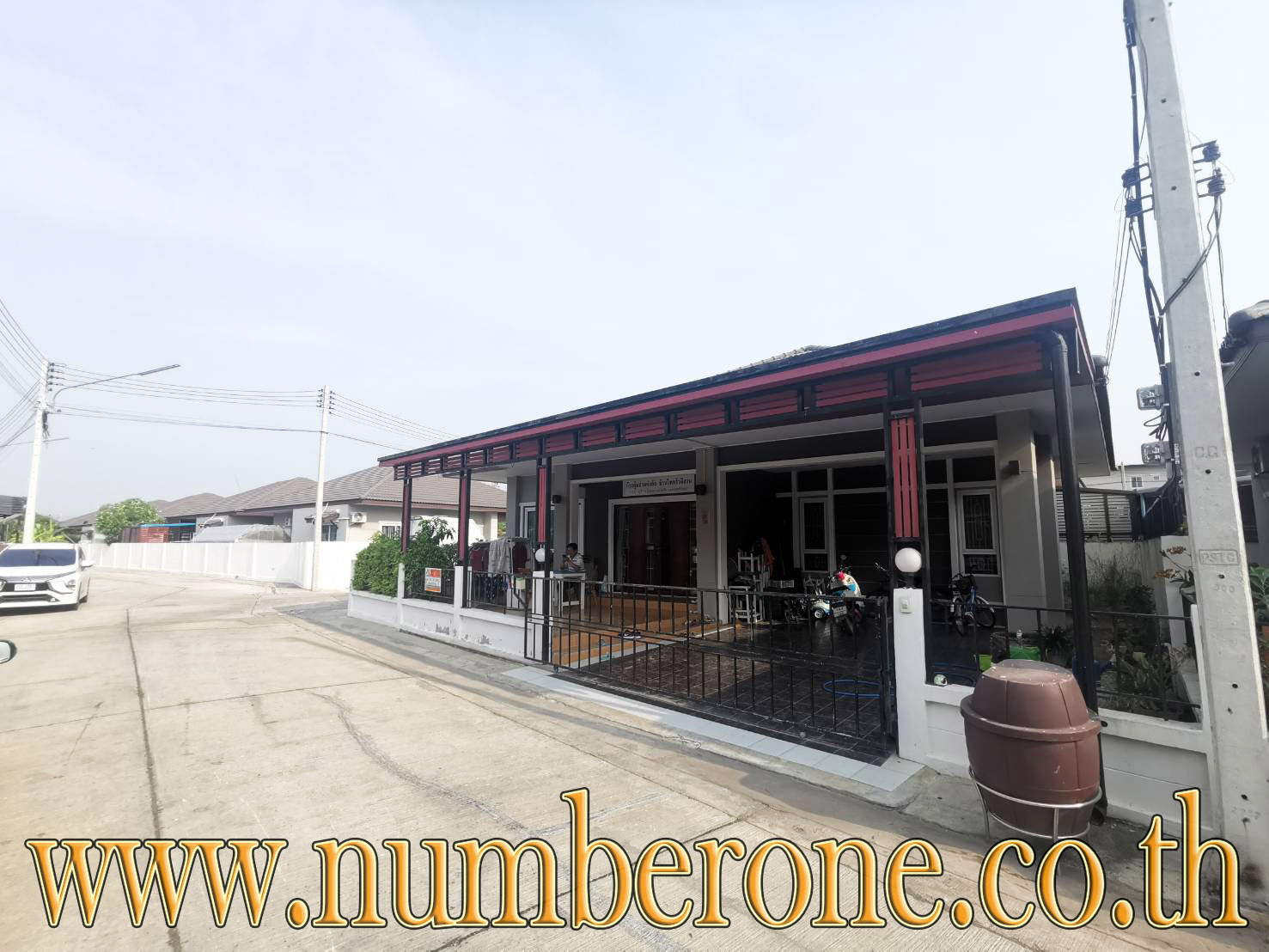 ขายบ้านเดี่ยว 1 ชั้น ม.นราวดี อิลิแกนซ์ บ้านกรด บางประอิน พร้อมจัดสินเชื่อฟรี รูปที่ 3