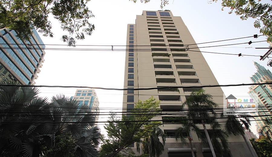 คอนโดให้เช่า somkid garden condominium (สมคิด การ์เด้น คอนโดมิเนียม) เฟอร์ครบ 211 ตร.ม. รูปที่ 1