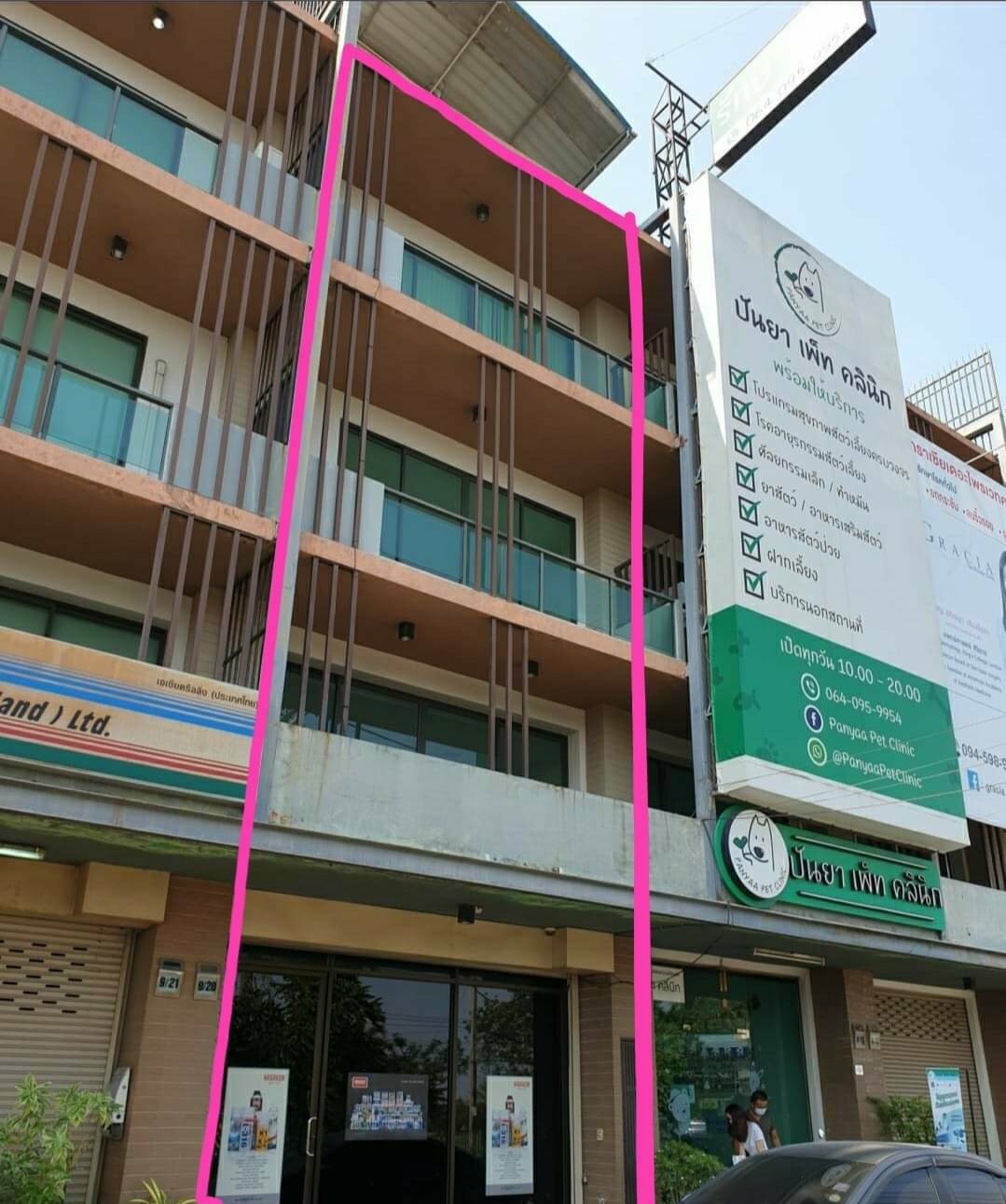  ให้เช่าอาคาร 3.5 ชั้น โครงการ Biz1 สนามกอล์ฟปัญญา ใกล้ MRT สินแพทย์ เหมาะทำสำนักงาน ร้านค้า รูปที่ 1