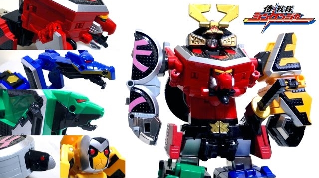 หุ่นยนต์ขบวนการชินเคนเจอร์ ชินเคนโอ Shinkenger (DX Shinken-Oh) ของใหม่ของแท้Bandai จากประเทศญี่ปุ่น รูปที่ 3