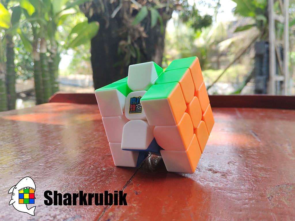 รูบิค 3x3 รูบิค ของแท้ อย่างดี rubik 3x3 rubiks race Moyu MoFang MF3RS Stickerless Bright 3x3x3 Magic Cube Cubing Classroom rubix cube SharkRubik รูปที่ 6