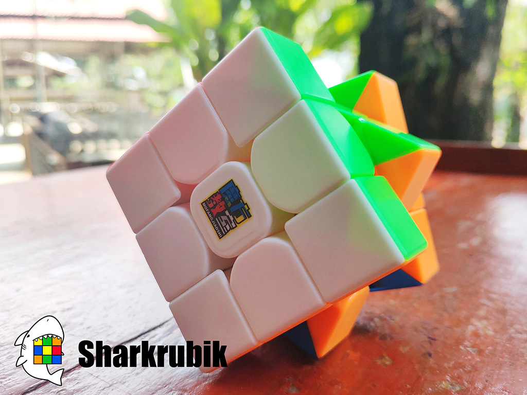 รูบิค 3x3 รูบิค ของแท้ อย่างดี rubik 3x3 rubiks race Moyu MoFang MF3RS Stickerless Bright 3x3x3 Magic Cube Cubing Classroom rubix cube SharkRubik รูปที่ 4