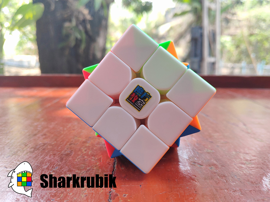 รูบิค 3x3 รูบิค ของแท้ อย่างดี rubik 3x3 rubiks race Moyu MoFang MF3RS Stickerless Bright 3x3x3 Magic Cube Cubing Classroom rubix cube SharkRubik รูปที่ 5