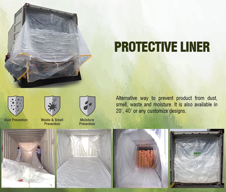 Protective Liner ถุงพลาสติกปูตู้ รูปที่ 1