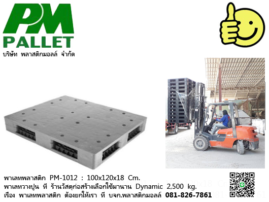 พาเลทพลาสติก plastic pallet พลาสติกมอลล์ รูปที่ 4