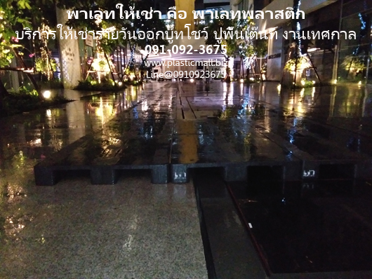 ให้เช่าพาเลทพลาสติก Pallet For Rent  รูปที่ 7