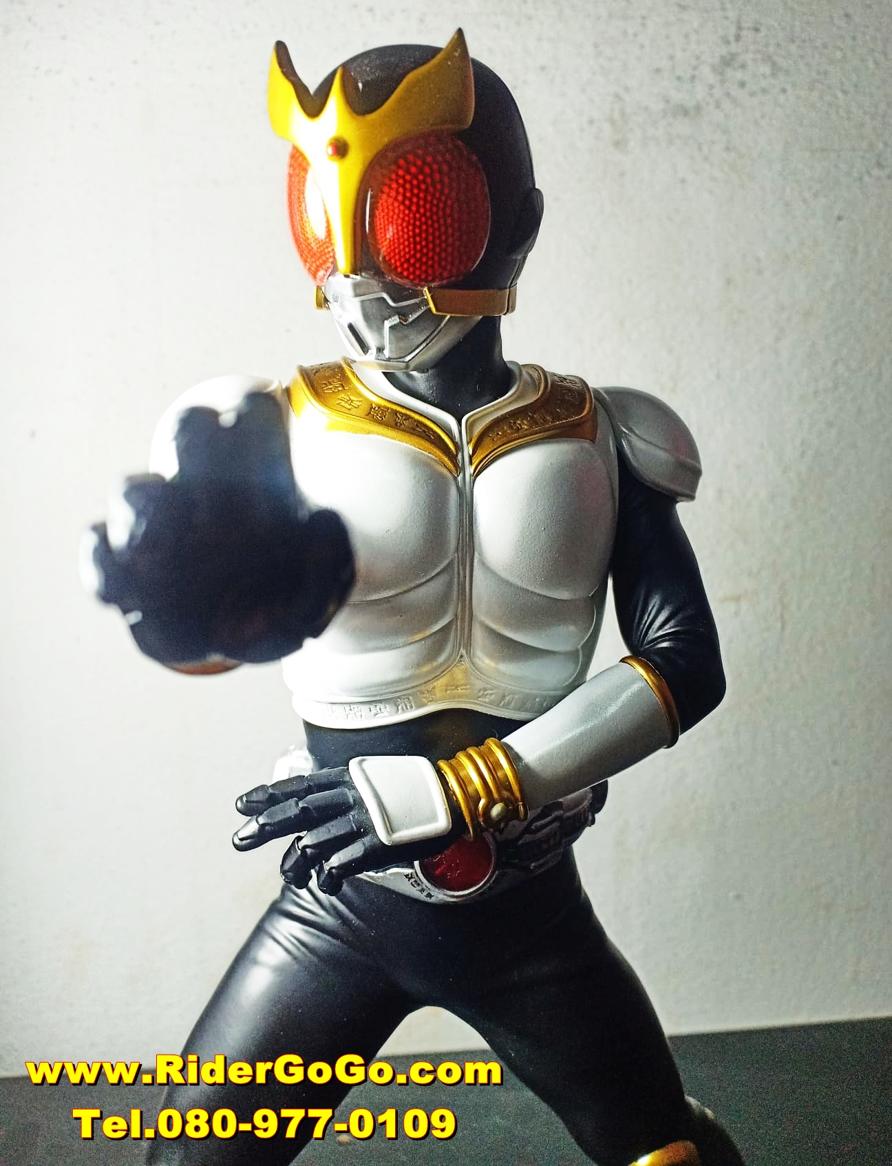 โมเดลมาสค์ไรเดอร์คูกะ ร่างโกรวอิ้งฟอร์ม Masked Rider Kuuga (Growing Form) งานโมทำสี ตัวเดียวในโลก ของแท้จากประเทศญี่ปุ่น รูปที่ 6