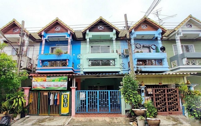 ให้เช่า ทาวน์โฮม 2 ชั้น บ้านตะวันนา จตุโชติ 12 ใกล้ทางด่วน จตุโชติ รูปที่ 1