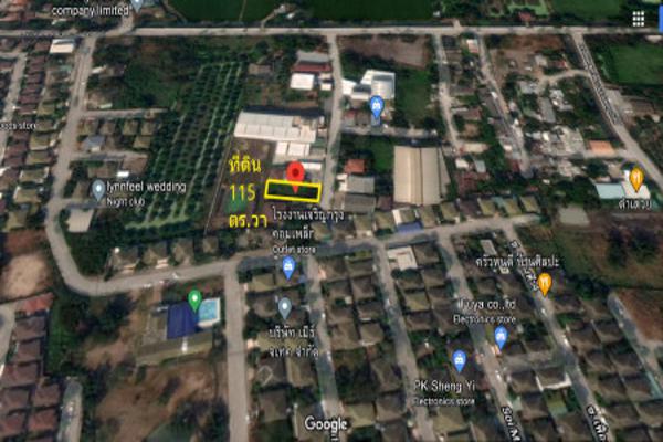 ขาย ที่ดิน  ที่ดิน บางพลับ 12-1 ถ.บ้านวังข่า วัดสิงห์ทอง 1 งาน 15 ตร.วา .. รูปที่ 6