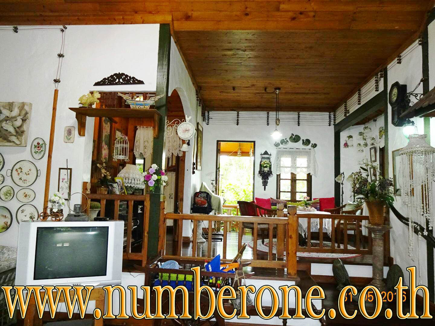 ขายบ้านเดี่ยวสไตล์คันทรี่ 2 หลัง เนื้อที่ 500 ตารางวา เฟอร์นิเจอร์บิลท์อิน บ้านสวยบรรยากาศดี อยู่ในซอยสุวินทวงศ์ 24  รูปที่ 5