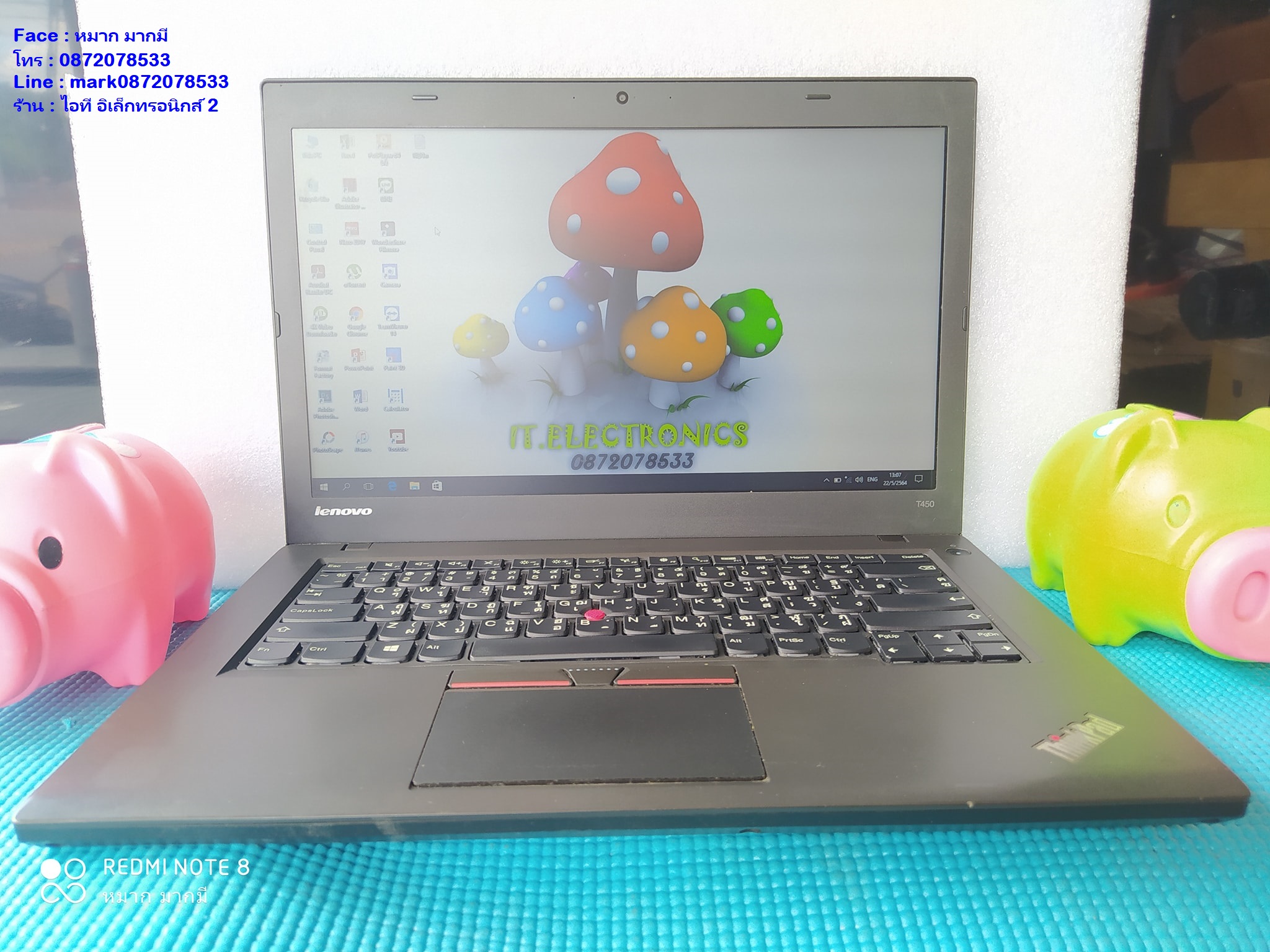 LENOVO ThinkPad T450 Core i5-5300U 2.3 GHz  รูปที่ 3
