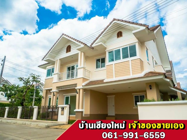 ขายบ้านเดี่ยว 2 ชั้นสุดหรู หลังมุม ฮวงจุ้ยทรัพย์เศรษฐี อ.สันกำแพง เชียงใหม่ ทำเลดีมาก ขายถูกกว่าโครงการ 1 ล้านบาท รูปที่ 3