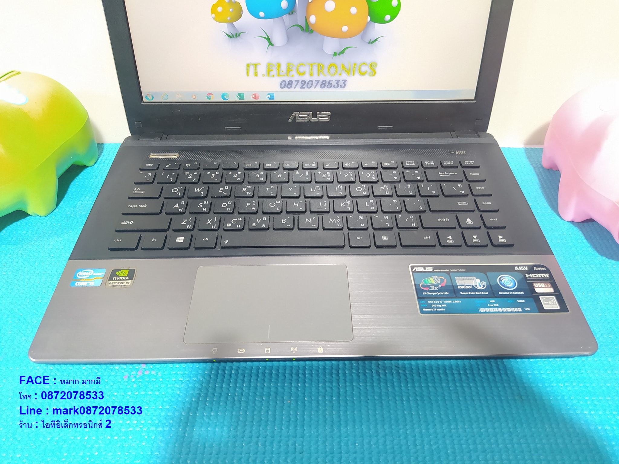 ASUS A45VM  ซีพียู Core i5-3210M รูปที่ 4