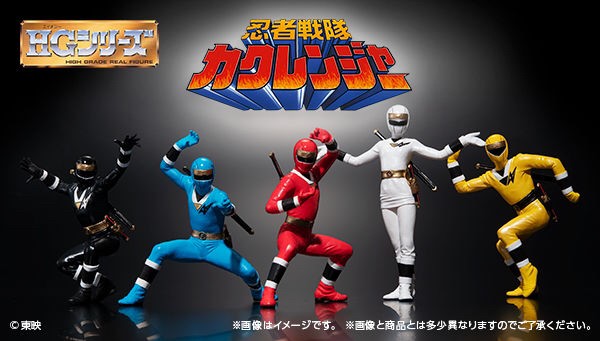 โมเดลคาคุเรนเจอร์ ขบวนการนินจาคาคุเรนเจอร์ Gashapon HG Ninja Sentai Kakuranger ของใหม่ของแท้ Bandai ประเทศญี่ปุ่น รูปที่ 4