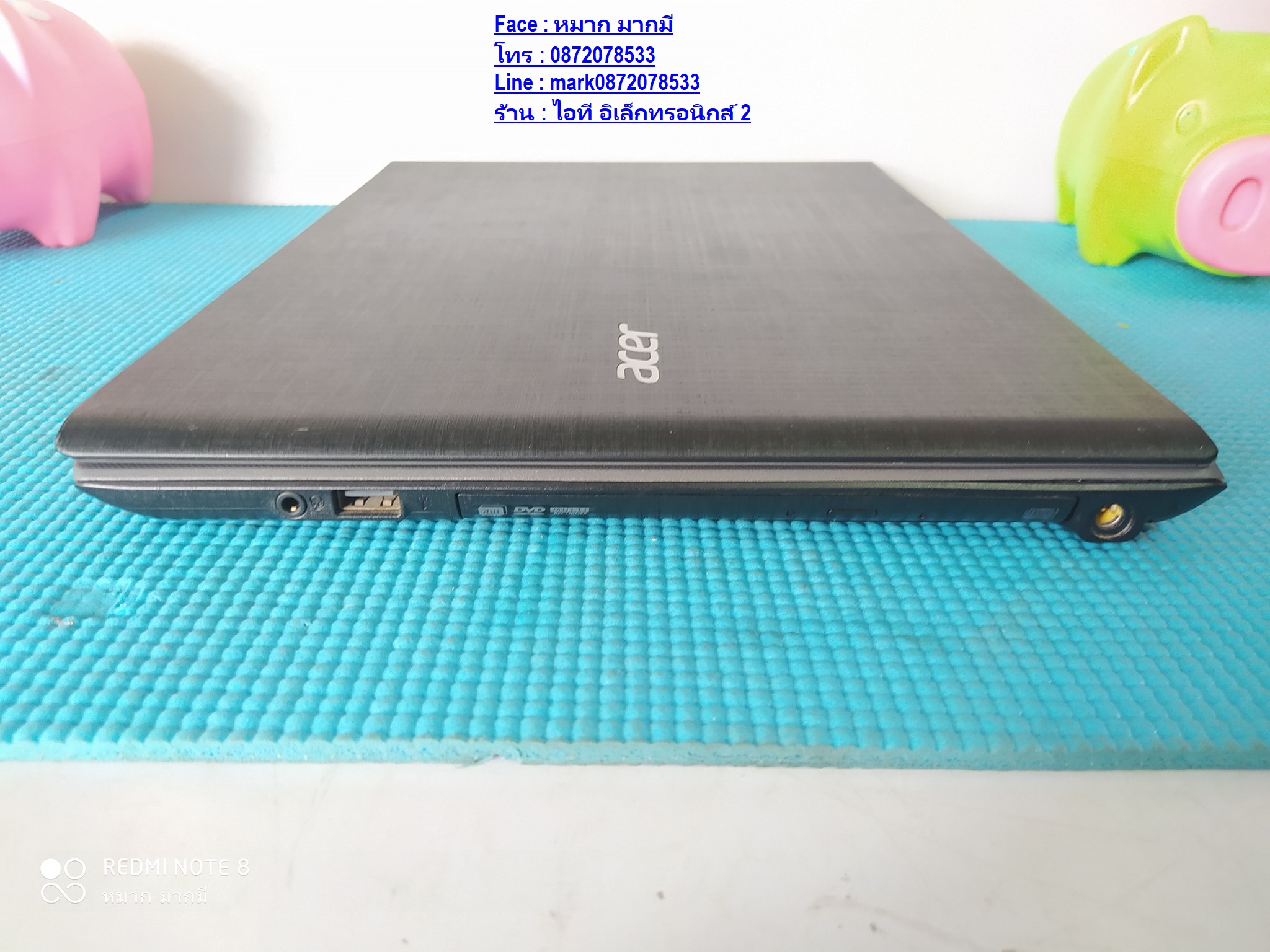 Acer Aspire E5-473G  ซีพียู Core i3-4005U 1.7 GHz รูปที่ 6