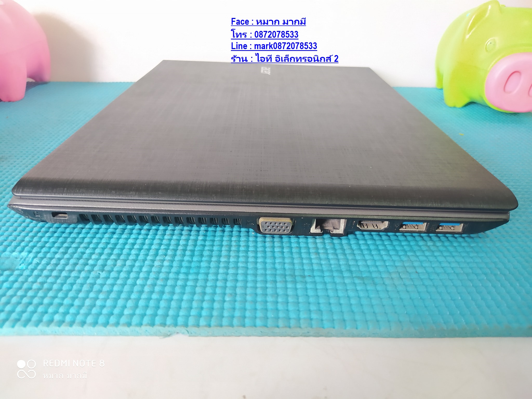 Acer Aspire E5-473G  ซีพียู Core i3-4005U 1.7 GHz รูปที่ 7