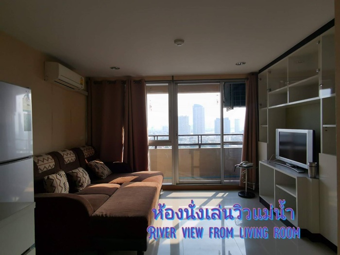 ให้เช่าคอนโด Sathorn Bridge Tower 45 ตร.ม ชั้น 21 ใกล้ bts กรุงธนบุรี รูปที่ 1