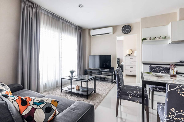 คอนโด 2 ห้องนอน คอนโดแอสไปร์ 48 BTS พระโขนง Rent Beautiful 2Bedroom at Aspire 48 BTS Phrakhanong รูปที่ 1