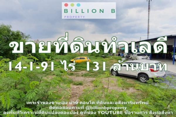 ที่ดินแปลงริมถนนศาลายา นครชัยศรี ทำเลเลิศ น่าอยู่อาศัย  ราคาขาย 131 ล้านบาท รูปที่ 1