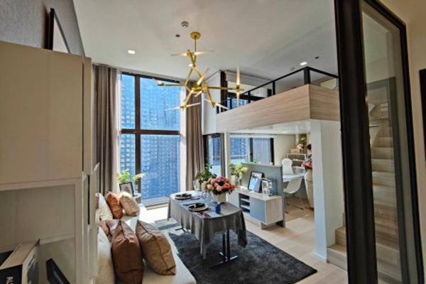 ให้เช่า คอนโด THE LOFTS อโศก 39 ตรม. Duplex 1 นอน 1 น้ำ 24000 บาทต่อเดือน รูปที่ 1