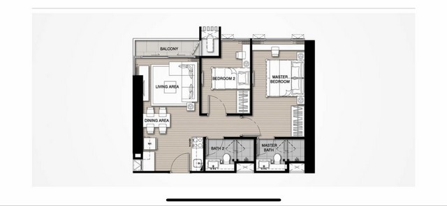 SALE!!!! Whizdom Essence 1 b 1 b 55 sqm.  BTS: Punnawithi  รูปที่ 1