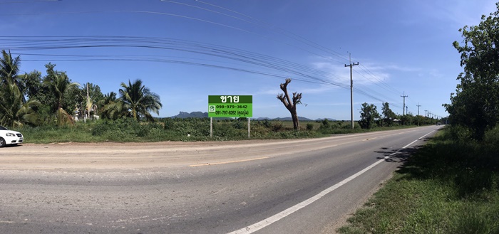 ขาย ที่ดินเปล่า ท่าม่วง กาญจนบุรี วัดถ้ำเสือ ติดถนนใหญ่ รูปที่ 3