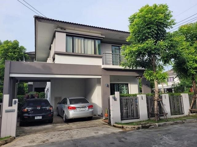 For Rent บ้านเดี่ยว 2 ชั้น หลังมุม หมู่บ้าน Atoll Java Bay บางนา – สุวรรณภูมิ ย่านกิ่งแก้ว  รูปที่ 1