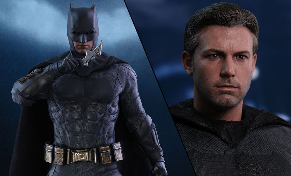 HOT TOYS Justice League Batman (Deluxe Ver.) โมเดลแบทแมนภาคจัสติค ลีก ของใหม่ของแท้ รูปที่ 3