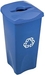 รูปย่อ Untouchable? Square Recycling Container  ถังขยะรีไซเคิลสี่เหลี่ยมทรงสูงฝาเจาะช่องตามสัญลักษณ์ รูปที่4