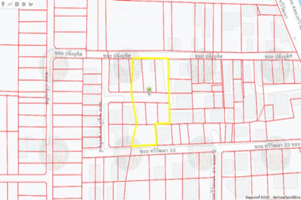 ขาย ที่ดิน จัดสรร ซอย ทวีวัฒนา 33 ใกล้ พุทธมณฑล เนื้อที่(รวม 6 แปลง) : 1-2-8 ไร่ รูปที่ 1