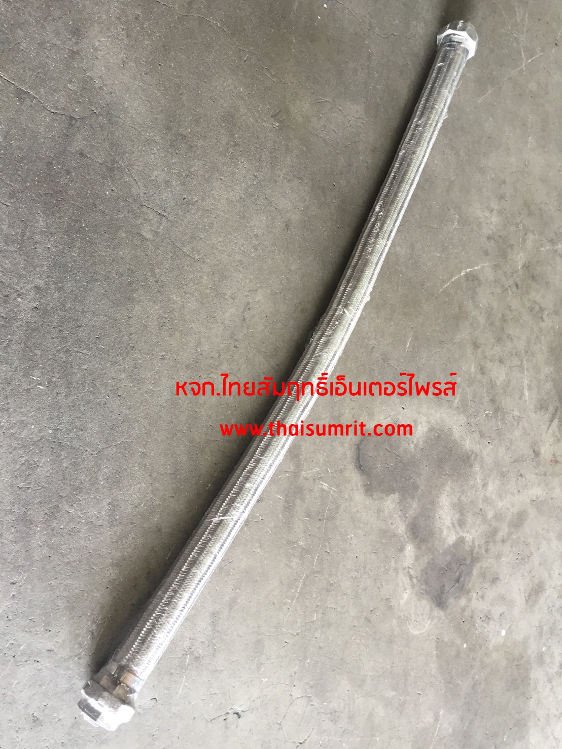 สายอ่อนสเตนเลส สายอ่อนสแตนเลส ท่อเฟล็กซ์ ท่อflex หัวยูเนี่ยน หัวหน้าแปลน รูปที่ 2