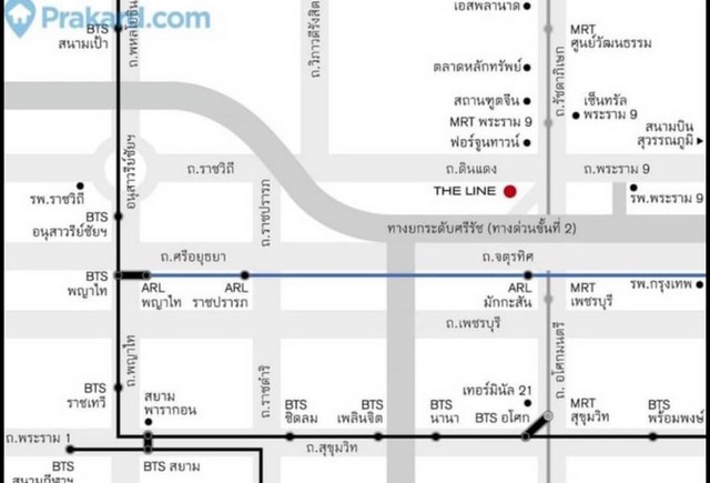 LV5090 ให้เช่า The Line Asoke - Ratchada ใกล้ รถไฟฟ้า MRT พระรามเก้า รูปที่ 1