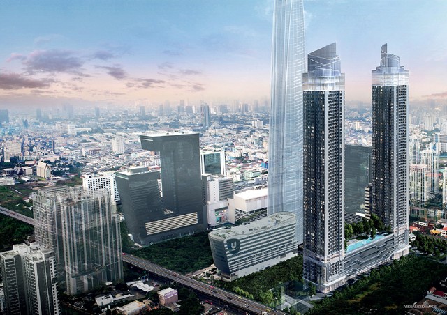 ขายดาวน์ ONE9FIVE Asoke-Rama 9: 1 ห้องนอน เลขห้องสวย A1111 ชั้น 11 วิวเมือง รูปที่ 1