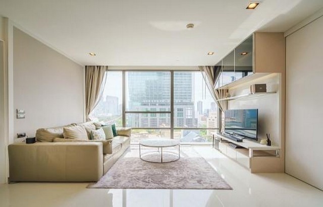 Condo for sale, THE BANGKOK Sathorn, near BTS Surasak, 62 sqm., 1 bedroom,  รูปที่ 1