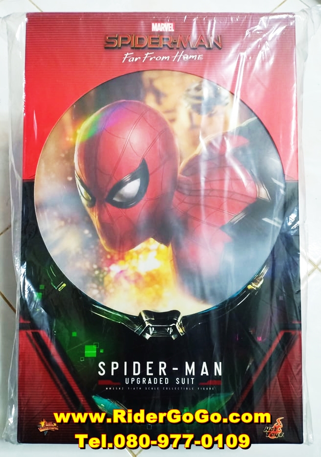 Hot Toys Spider-Man: Far From Home (Upgraded Suit) โมเดลสไปเดอร์แมน ภาคฟาร์ฟอร์มโฮม ชุดอัพเกรด แดงดำ ของใหม่ของแท้ รูปที่ 1