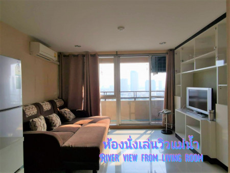 ให้เช่าถูก สาธร บริดจ์ ทาวเวอร์   1 Bed 1 Bath 45 ตร.ม. ชั้น 21 เฟอร์ครบ  เพียง 12,000 บาท-เดือน พร้อมอยู่-LLH รูปที่ 1