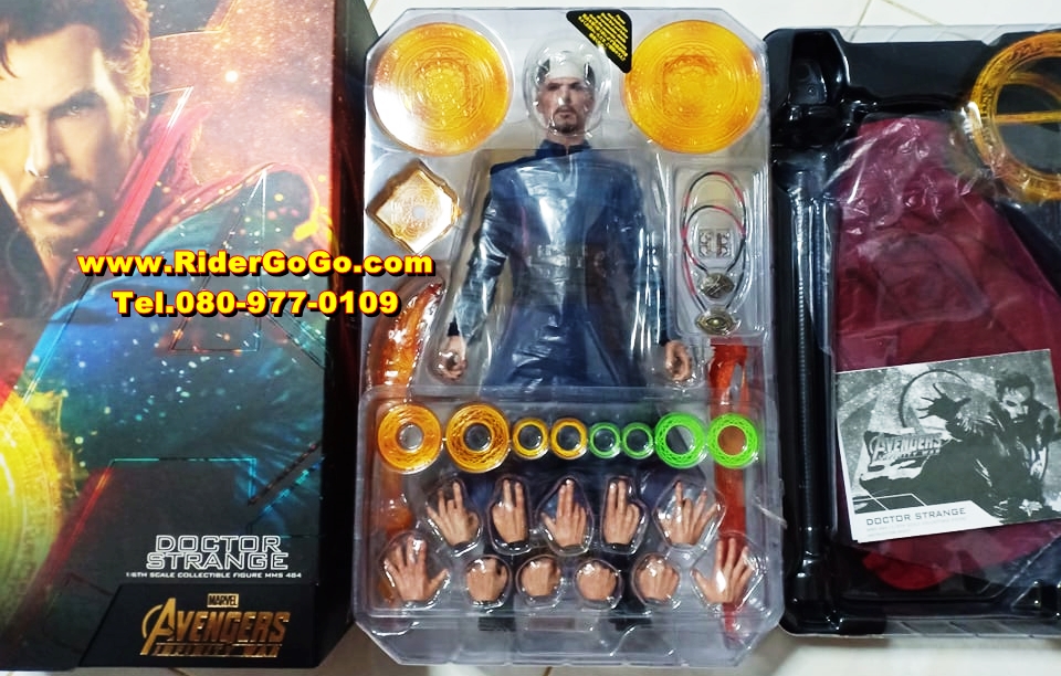 HOT TOYS DOCTOR STRANGE AVENGERS INFINITY WAR โมเดลดอกเตอร์สเตรนจ์ ดร.สเตรนจ์ ภาคอเวนเจอร์ อินฟินิตี้วอร์ สภาพสวยใหม่ของแท้ รูปที่ 3