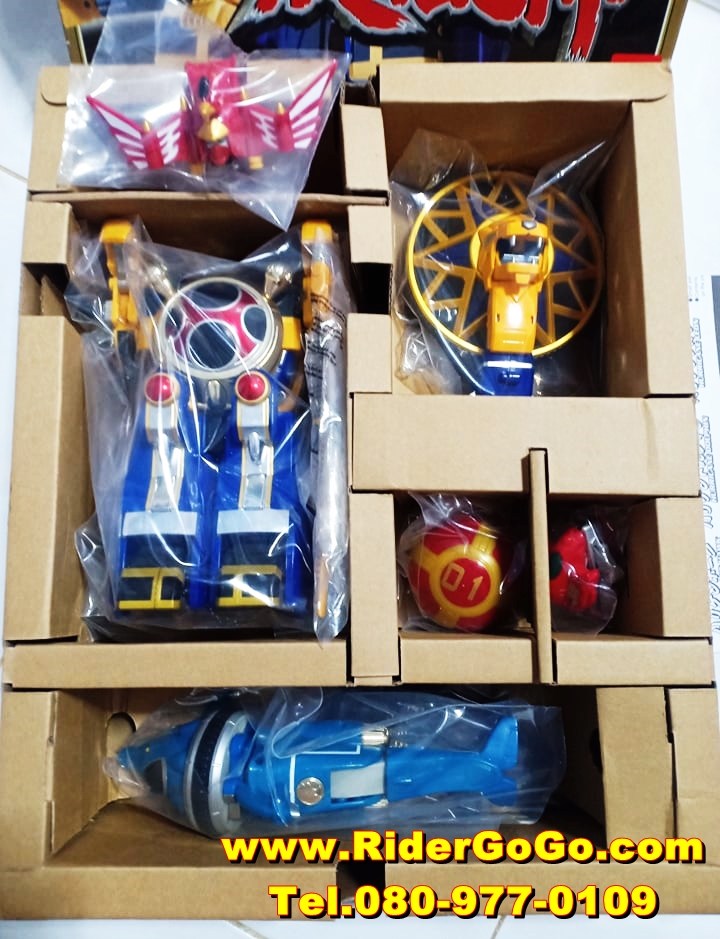 หุ่นยนต์เซนปูจิน จากขบวนการเฮอริเคนเจอร์ Ninpuu Sentai Hurricaneger (DX Senpuujin) สภาพสวยใหม่ของแท้Bandai ประเทศญี่ปุ่น รูปที่ 3