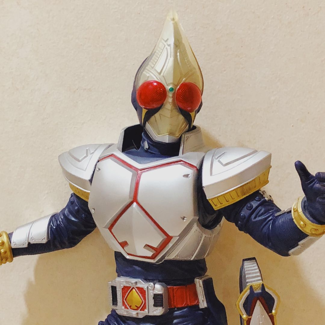 โมเดลตัวซอฟมาสค์ไรเดอร์เบลด Masked Rider Blade (Super Soft Vinyl Figure) ของใหม่ของแท้ ประเทศญี่ปุ่น รูปที่ 4