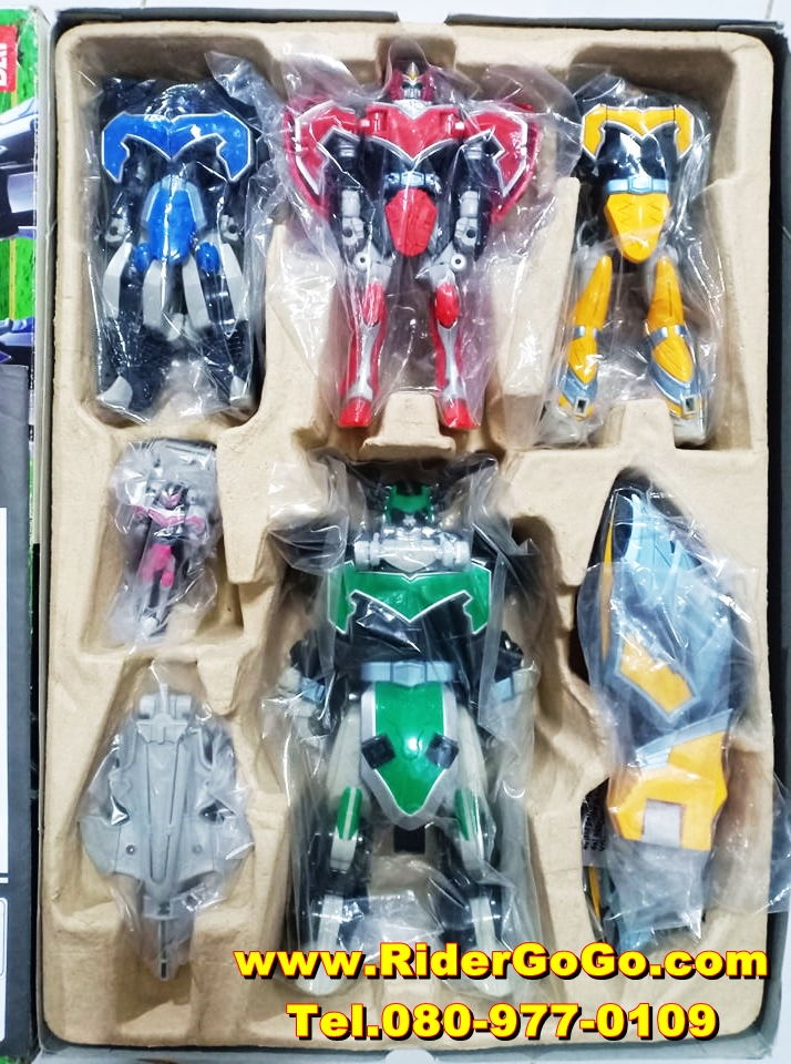 หุ่นยนต์ขบวนการมาจิเรนเจอร์ มาจิคิง Magiranger (DX MagiKing) สินค้าสภาพสวยใหม่ของแท้Bandai จากประเทศญี่ปุ่น รูปที่ 3