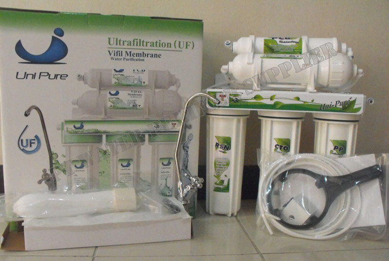 เครื่องกรองน้ำ UNIPURE GREEN ระบบ 5 ขั้นตอนไส้กรอง Ultra Filteration (UF) รูปที่ 2