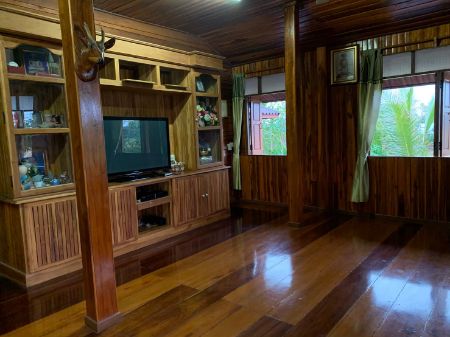 ขาย บ้านเดี่ยว ไม้สักทอง พร้อมที่ดิน 200 ตรม. 2 งาน 9 ตร.วา ติดถนน สวรรคโลก-ทุ่งเสลี่ยม รูปที่ 5