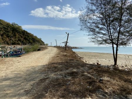 ขาย ที่ดิน ติดทะเล สามร้อยยอด ประจวบ 3 งาน 61 ตร.วา หาดหนองข้าวเหนียว รูปที่ 1