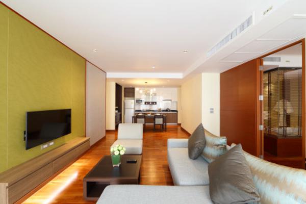 4 star hotel at Ratchada for rent, monthly rental for two bed room 96 sqm full service, rare price รูปที่ 6
