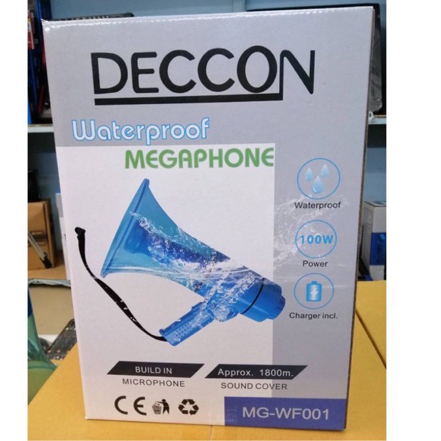 Deccon MG-WF001 โทรโข่ง แบบกันน้ำได้ รูปที่ 3