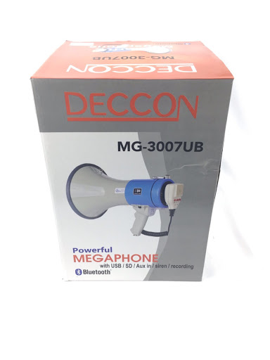DECCON MG-3007U โทรโข่ง+ชาร์จได้+USB+บูลทูส รูปที่ 1